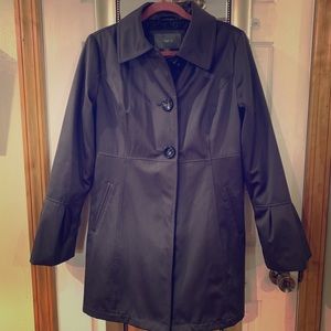 Women’s gunmetal grey medium weight fashion jacket